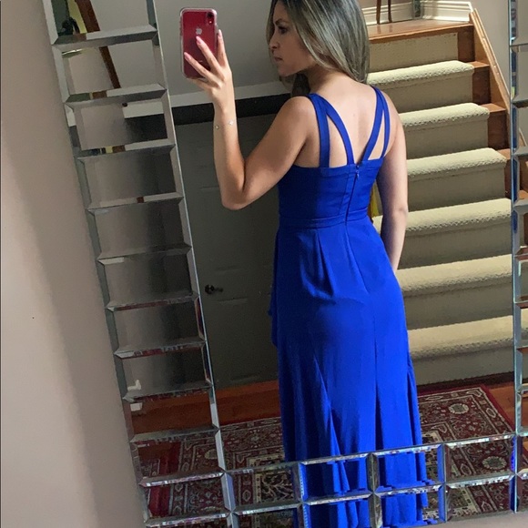 BCBG evening dress in royal blue - Picture 2 of 6